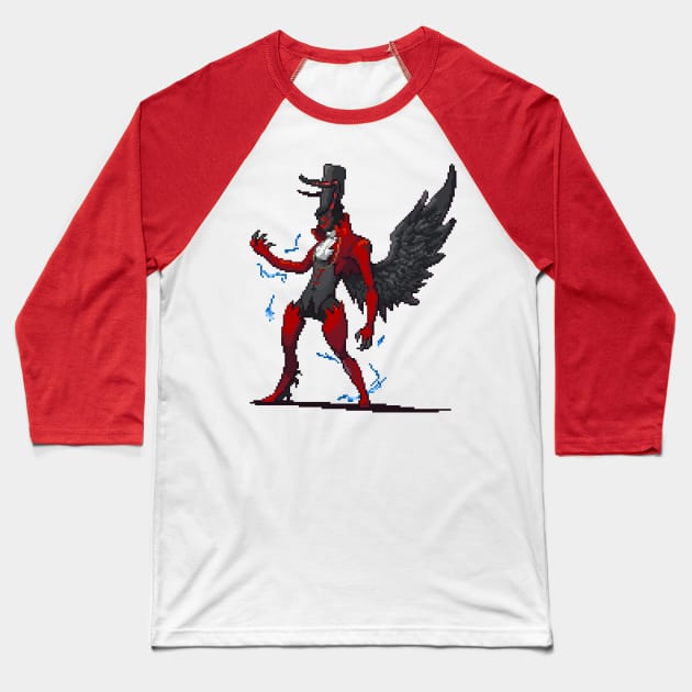 Gentleman Thief Baseball T-Shirt by ZioCorvid